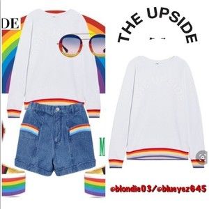 The Upside rainbow sweatshirt Pride Collection 6